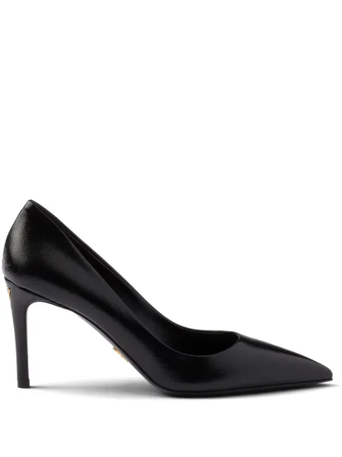Prada Pumps aus Saffiano-Leder 85mm