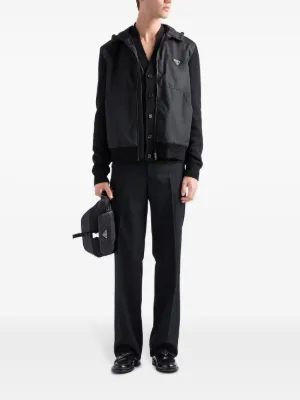 Prada（プラダ）メンズ フード付きジャケット - FARFETCH