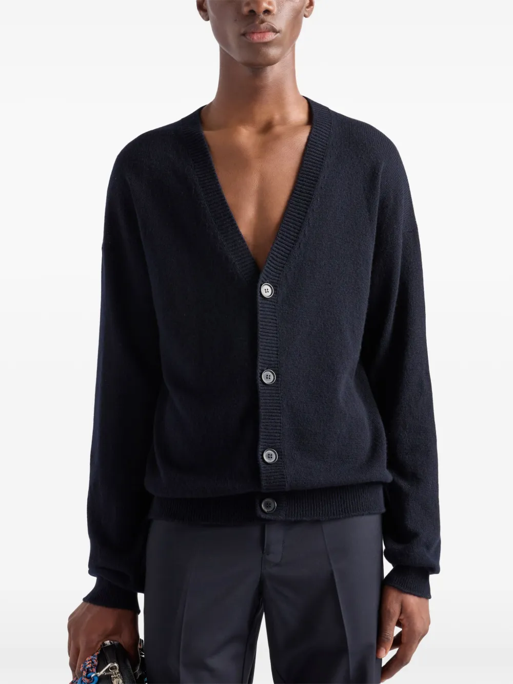 Prada Kasjmier vest Blauw