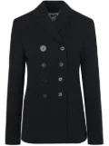Ports 1961 double-breasted wool blazer - Black