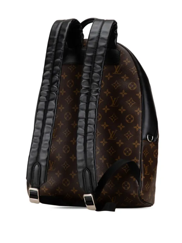 Louis Vuitton Pre Owned 2021 Monogram Macassar Josh Backpack Brown FARFETCH SG