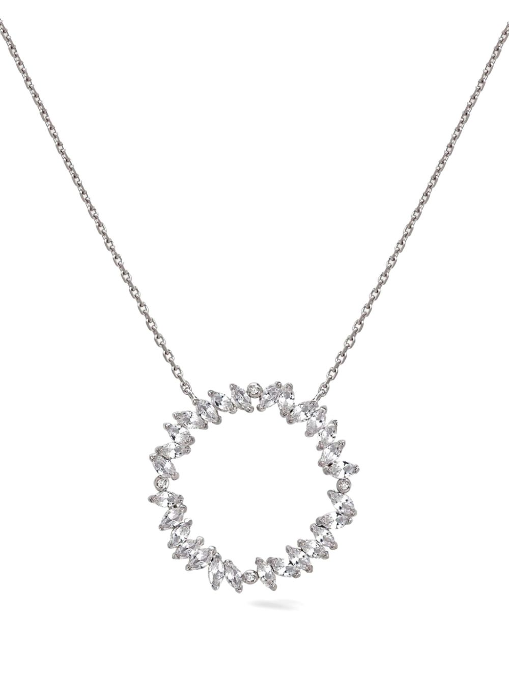 14kt white gold Veto diamond necklace