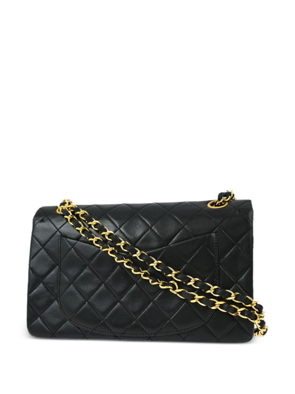 CHANEL Pre-Owned 1990 Double Flap schoudertas - Zwart