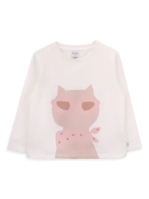 Knot Camiseta Cat