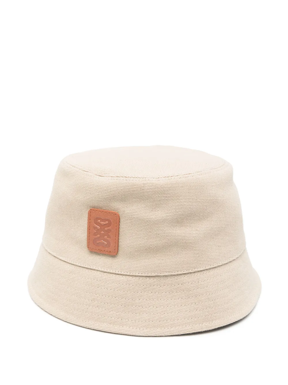 SANDRO - logo-patch bucket hat - women
