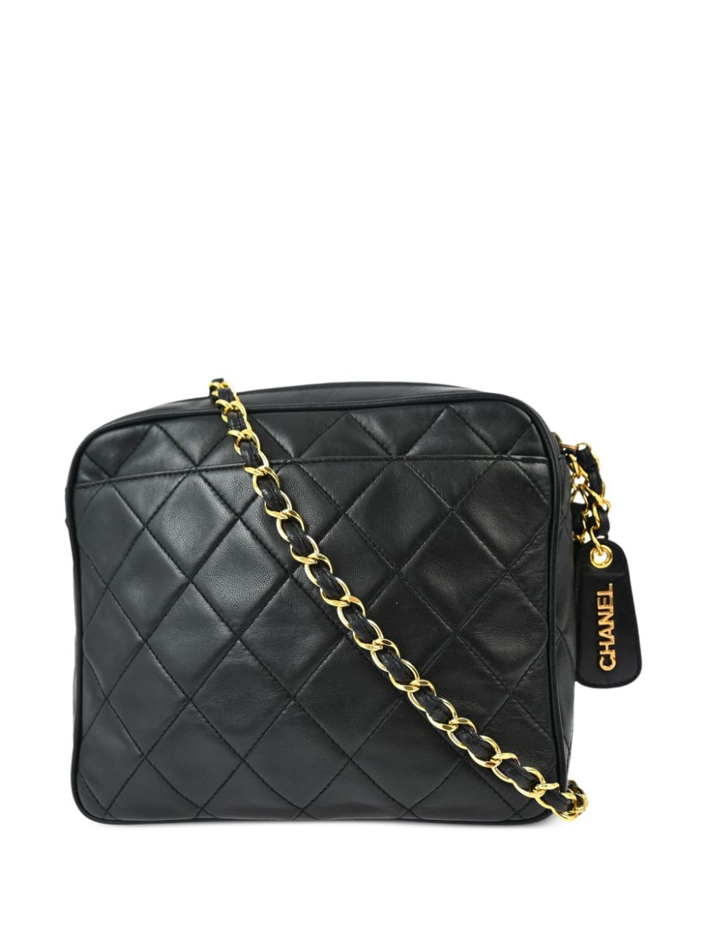 CHANEL Pre-Owned 1995 gewatteerde schoudertas - Zwart