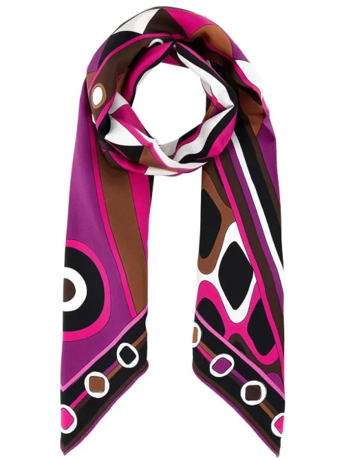 Foulard imprimé en soie - PUCCI - Modalova