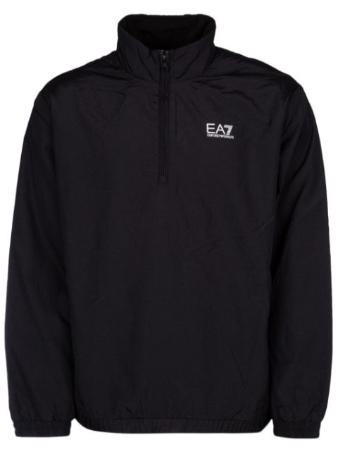 Ea7 Emporio Armani logo-print windbreaker Men