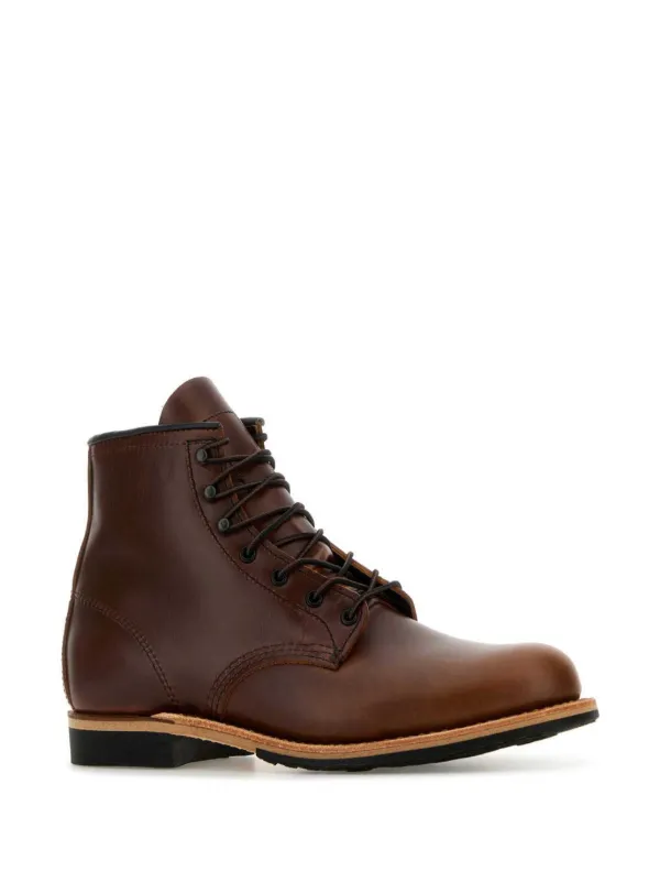 Red Wing Shoes Ankle Boot De Couro | Marrom | FARFETCH BR