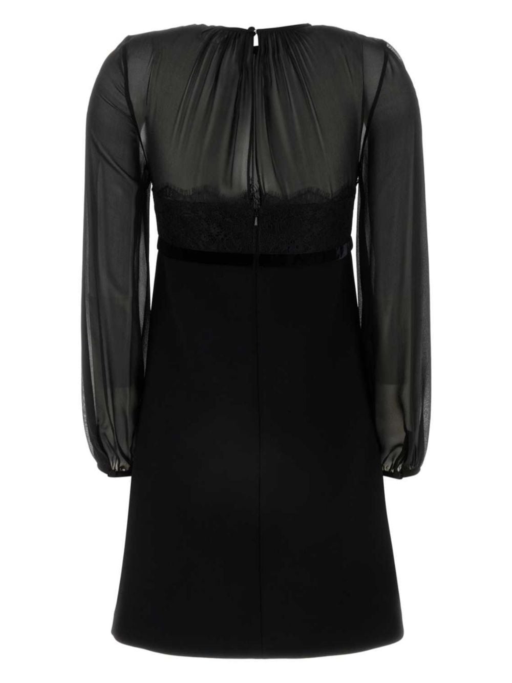 Shop Max Mara Jader Mini Dress In Black