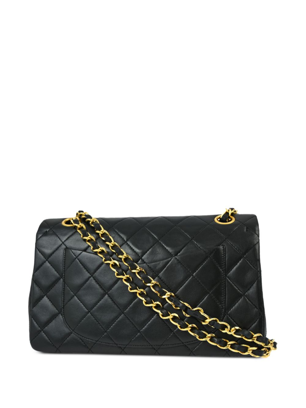 CHANEL Pre-Owned 1990 Double Flap schoudertas - Zwart