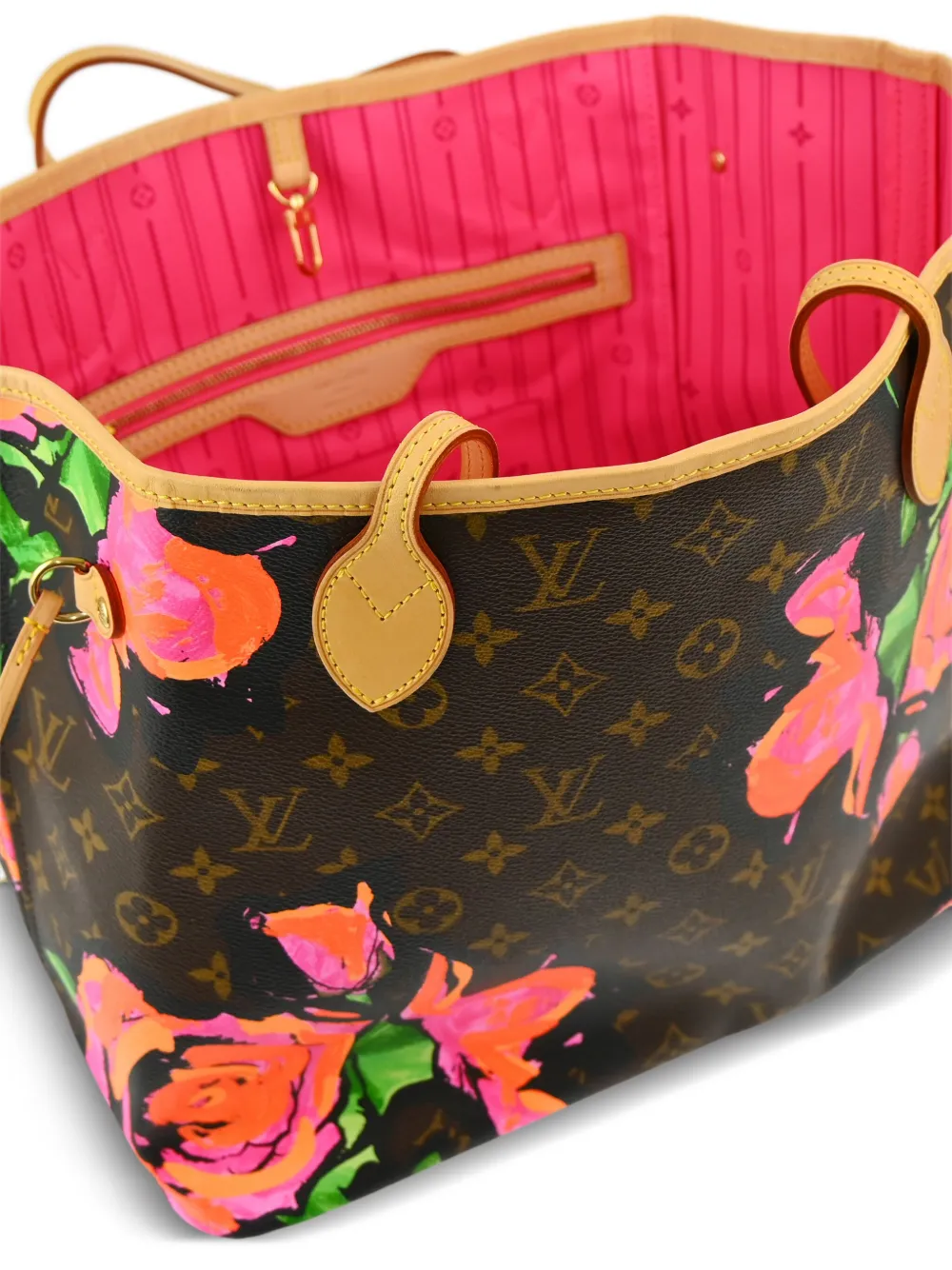 Affordable Louis Vuitton Pre-Owned 2008 x Stephen Sprouse Rose Neverfull tote bag WOMEN