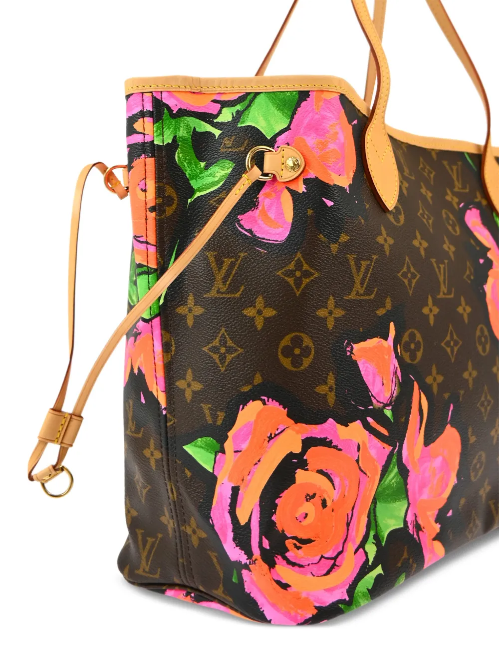 Affordable Louis Vuitton Pre-Owned 2008 x Stephen Sprouse Rose Neverfull tote bag WOMEN