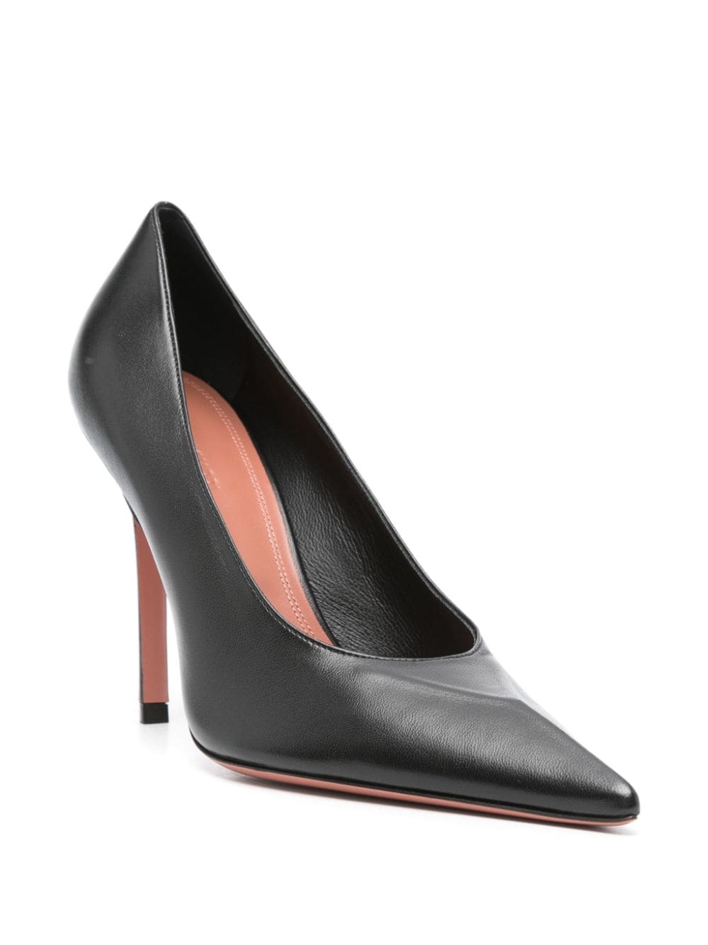 Amina Muaddi 105 mm Christine pumps - Zwart