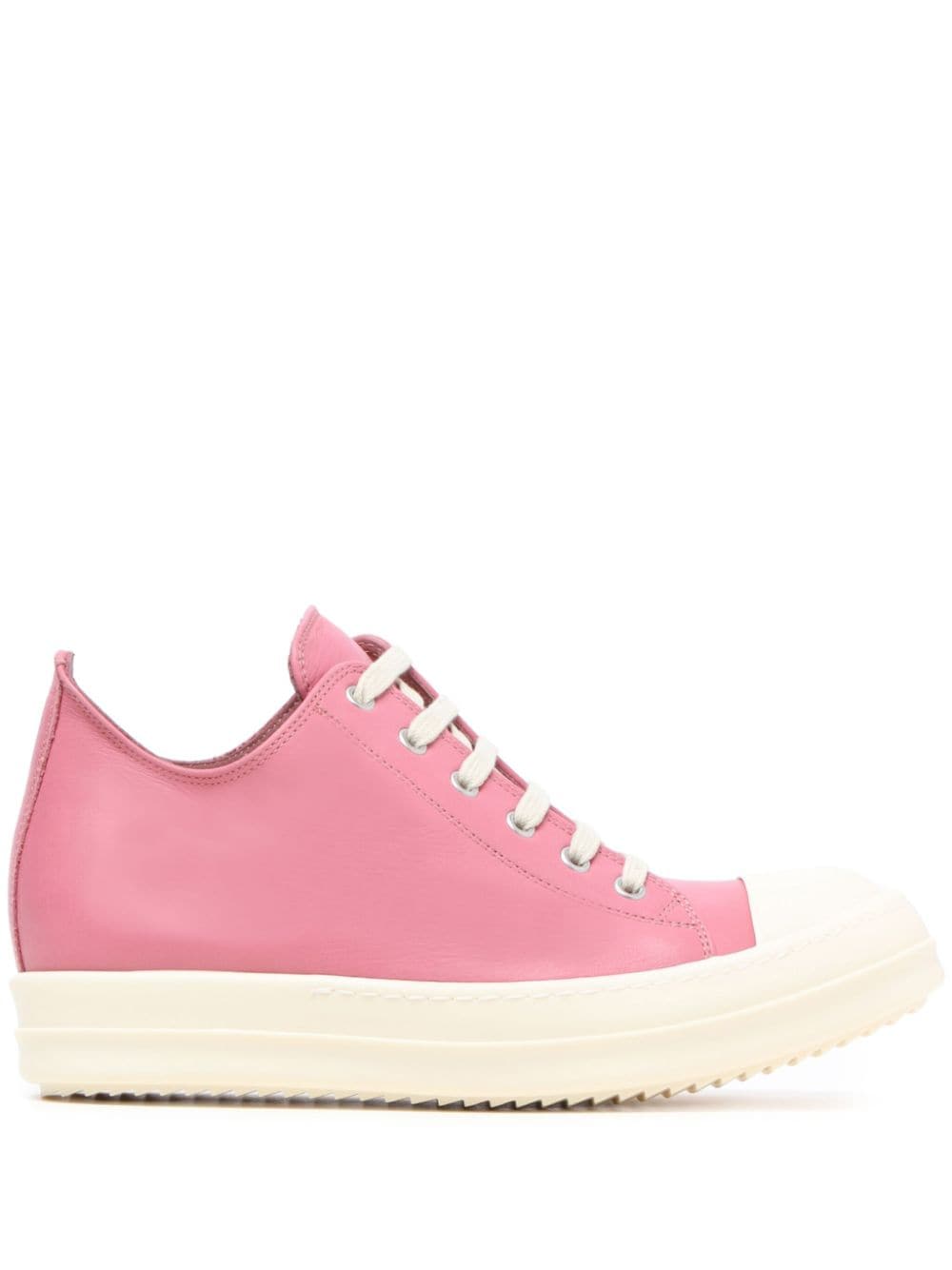 Rick Owens lace-up sneakers Pink