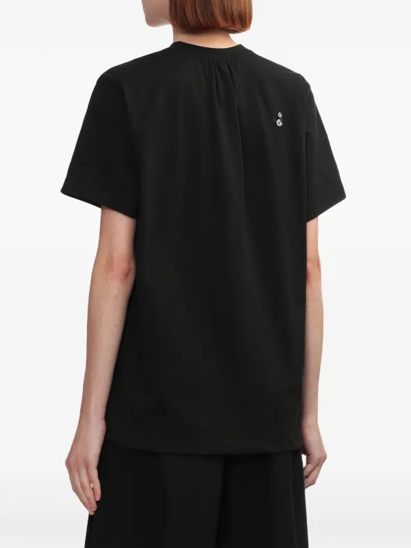 Ader Error logo-print T-shirt | Black | FARFETCH