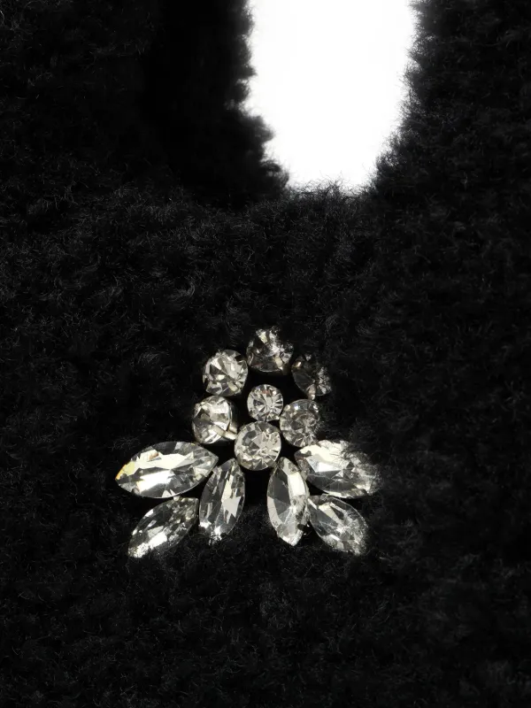 【希少】 Simone Rocha Black egg bag エッグバッグ SIMONE ROCHA: Women's Embellished Egg Bag (Black) | DSMS E-SHOP