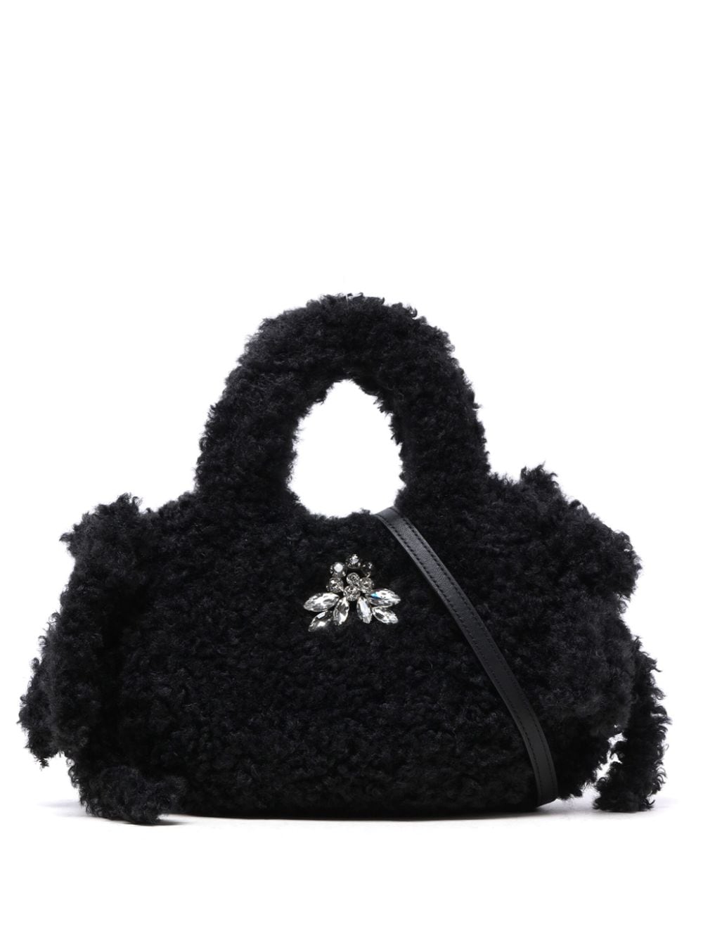 Simone Rocha Baby Egg Mini-tasche In Schwarz