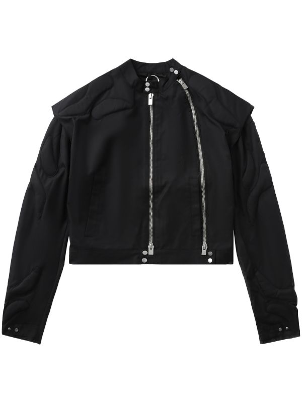 HELIOT EMIL zip-detail Bomber Jacket | Black | FARFETCH PL