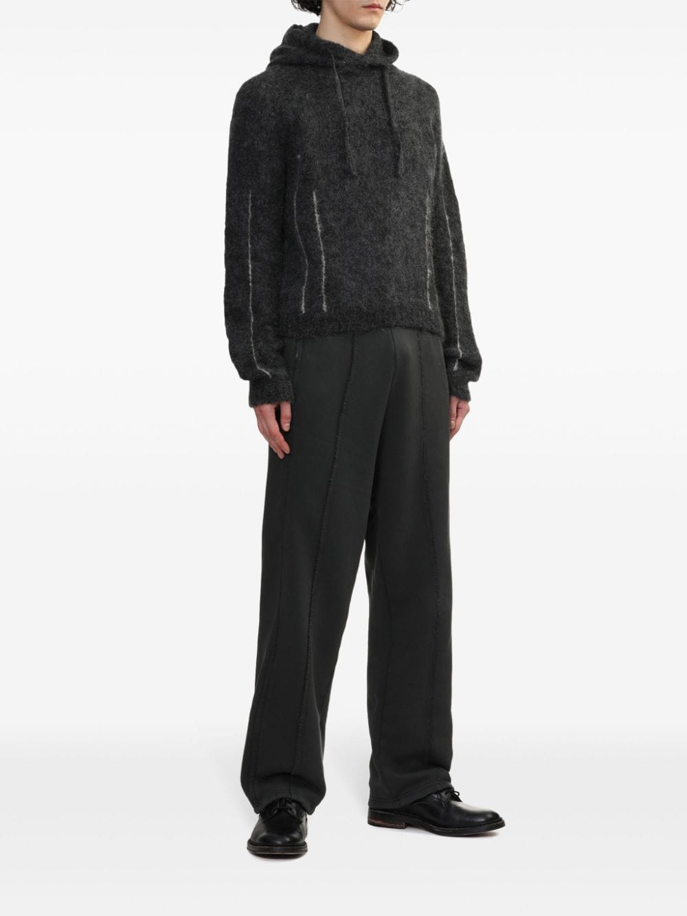 _J.L-A.L_ Lave trousers - Zwart