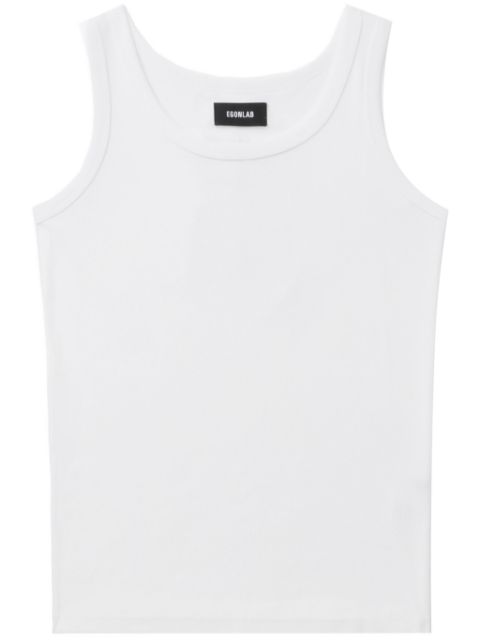 EGONlab. logo-patch tank top