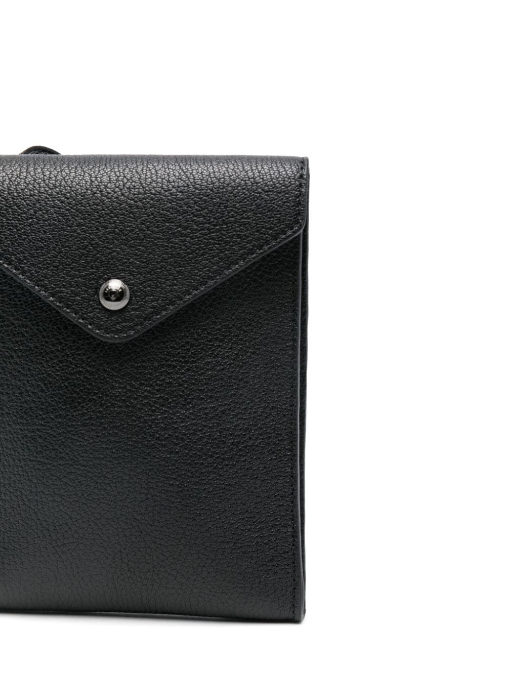 Shop Lemaire Envelope Shoulder Bag In Black