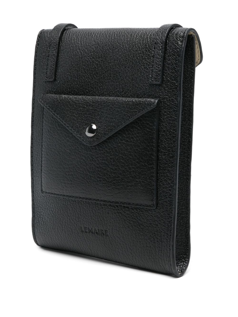 Shop Lemaire Envelope Shoulder Bag In Black