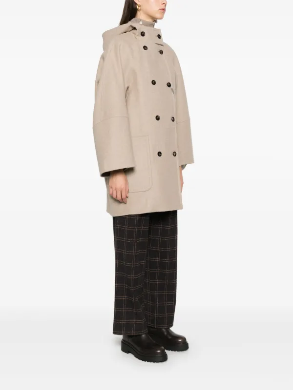 【関税&送料込み】Max Mara 'Artur' Coat Max Mara Arturo Coat | Neutrals | FARFETCH