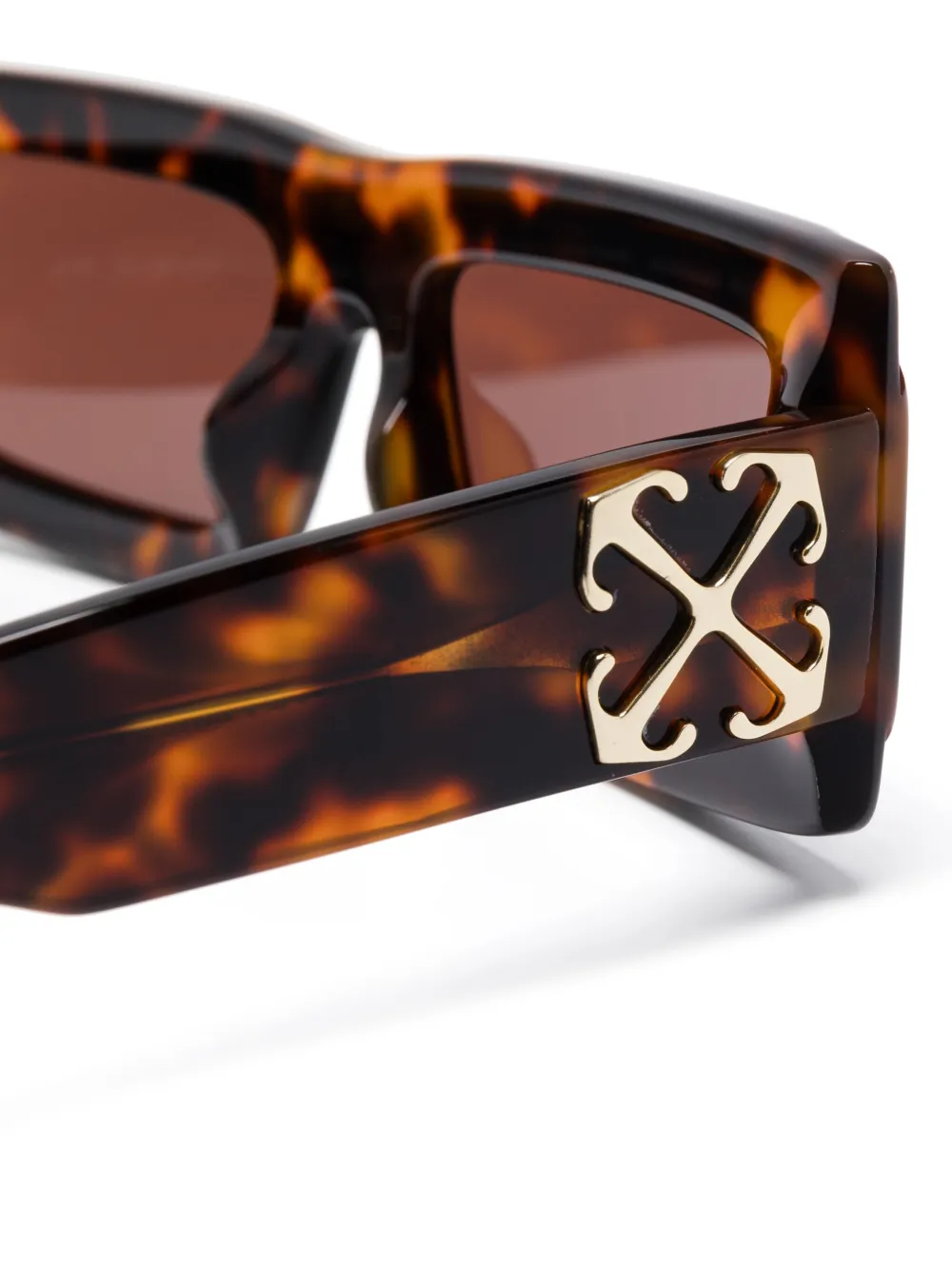 Off-White Eyewear Laurel zonnebril Bruin