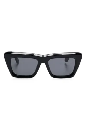 Off-White Eyewear Chandler サングラス | ブラック | FARFETCH JP