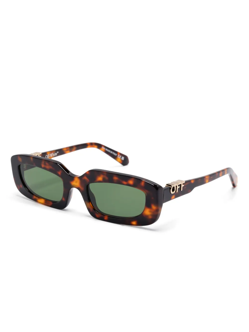 off-whiteeyewear Off-White Eyewear Renton zonnebril - Bruin