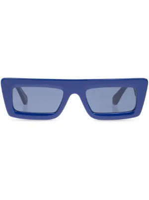 Off-White Eyewear オフホワイト Joseph スクエアサングラス | ブルー