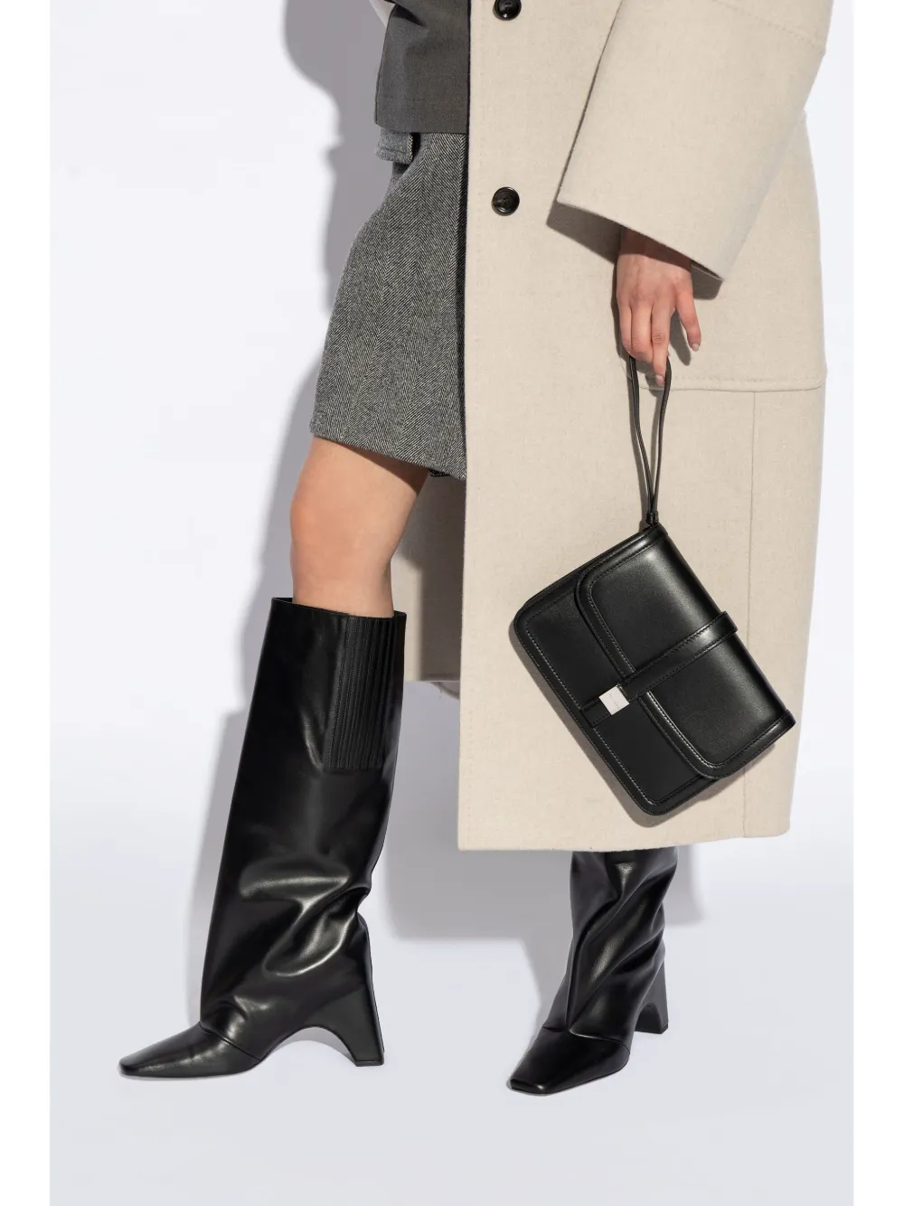 Max Mara Bianca clutch Zwart