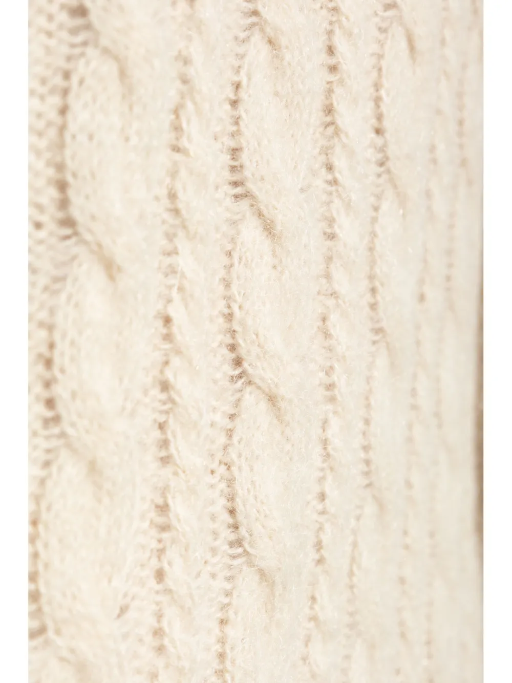 Shop By Malene Birger Cable-knit Midi Dress In Neutrals
