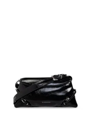 GIVENCHY ブラック ショルダーバッグ GIVENCHY ジバンシィ ショルダーバッグ ブラック 4Gロゴ レザー 2WAY