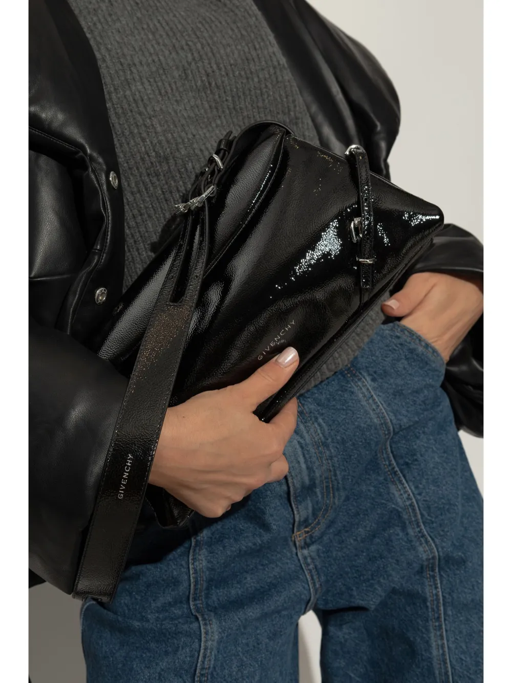 Givenchy small P'tit Voyou shoulder bag - Zwart