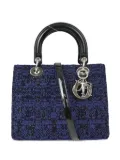 Christian Dior Pre-Owned 2014 Lady Dior two-way handbag - Blue