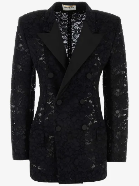 Saint Laurent double-breasted tuxedo jacket 