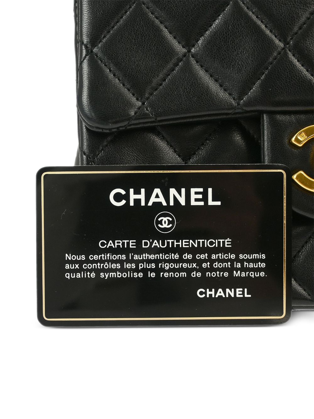 Affordable HOT SALE CHANEL 1990 mini Classic Flap shoulder bag Women