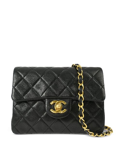 HOT SALE CHANEL 1990 mini Classic Flap shoulder bag Women