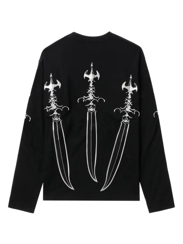 THUG CLUB SLIM BLACK T-SHIRTS 23SS 半袖 S Black TC Slim T-shirt by Thug Club on Sale