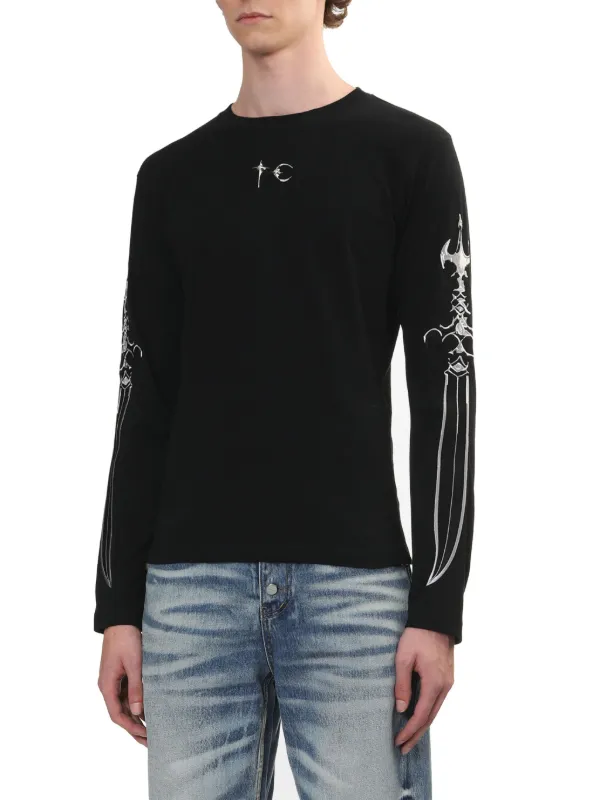 ★送料・関税込★THUG CLUB★Back T Sleeve★ THUG CLUB】Back T slim Tシャt [正規品 / 関税・送料込み