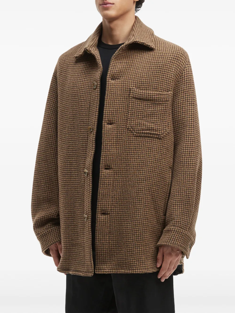 Song for the Mute Brown Painter's Jacket - Jackets - BeyondStyle