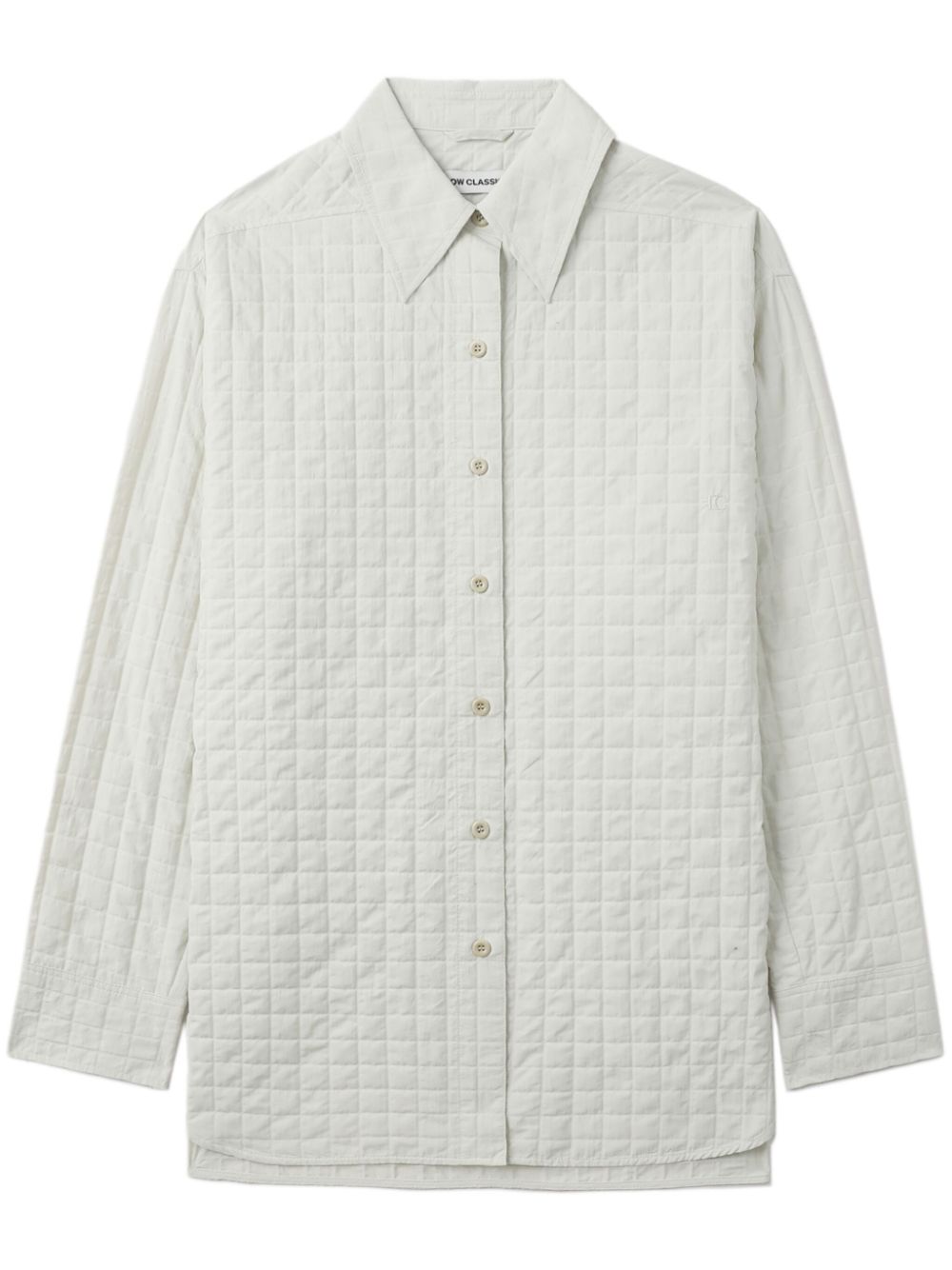 Low Classic Grid shirt - Neutrals