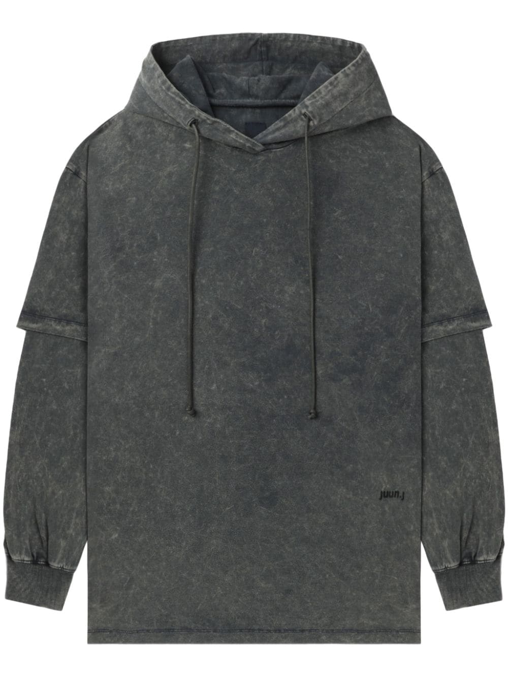 double-layer cotton hoodie