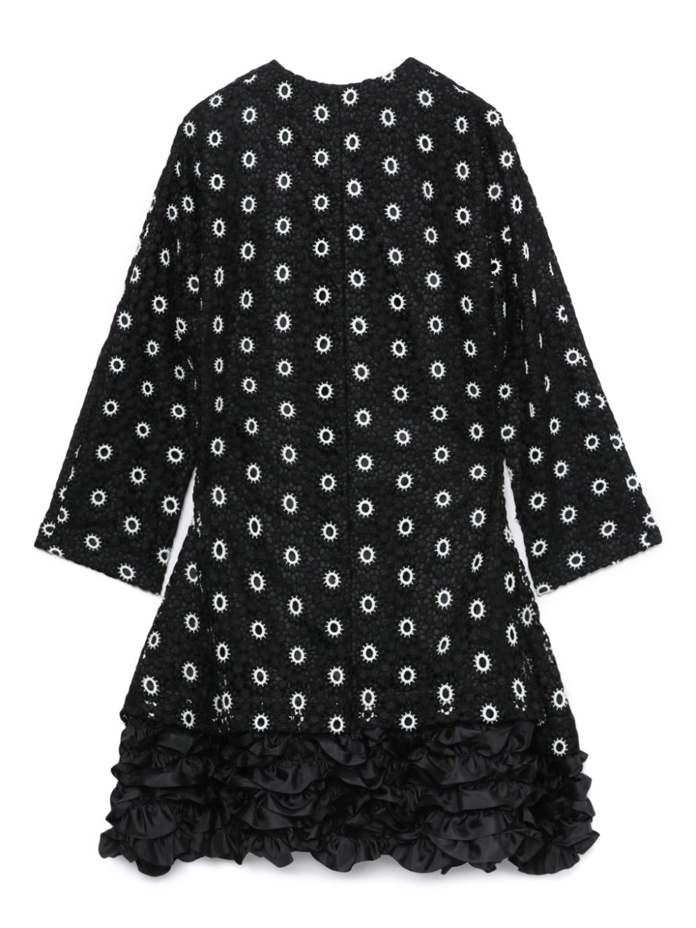 Comme Des Garcons Comme Des Garcons floral-embroidery mini dress Women