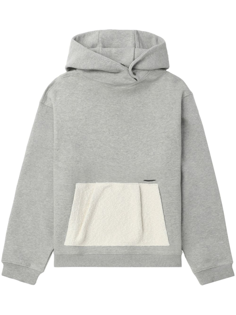 Ader Error jersey hoodie - Grey