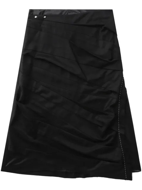 Ader Error asymmetric midi skirt
