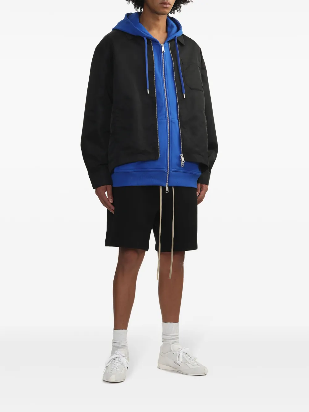 Ader Error Suede Sneakers In White