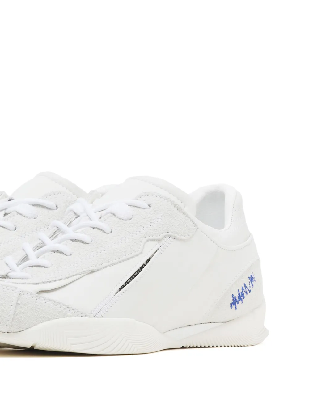 Ader Error Suede Sneakers In White